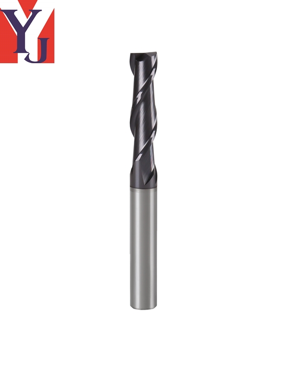 Long Flute Square End Mills - 2 Flutes