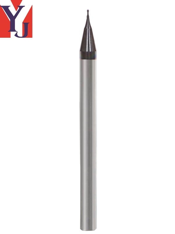 Micro Diameter Ball Nose End Mills - 2 Flutes