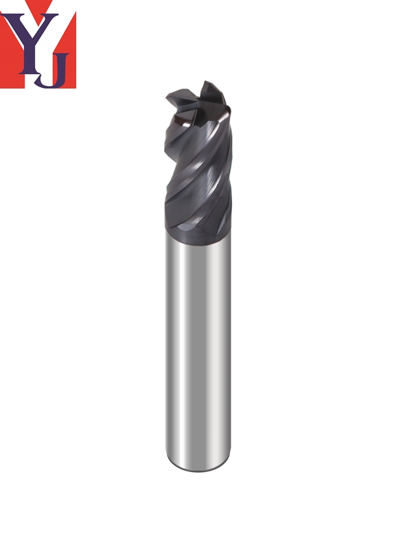 Corner Radius End Mills - 4 Flutes